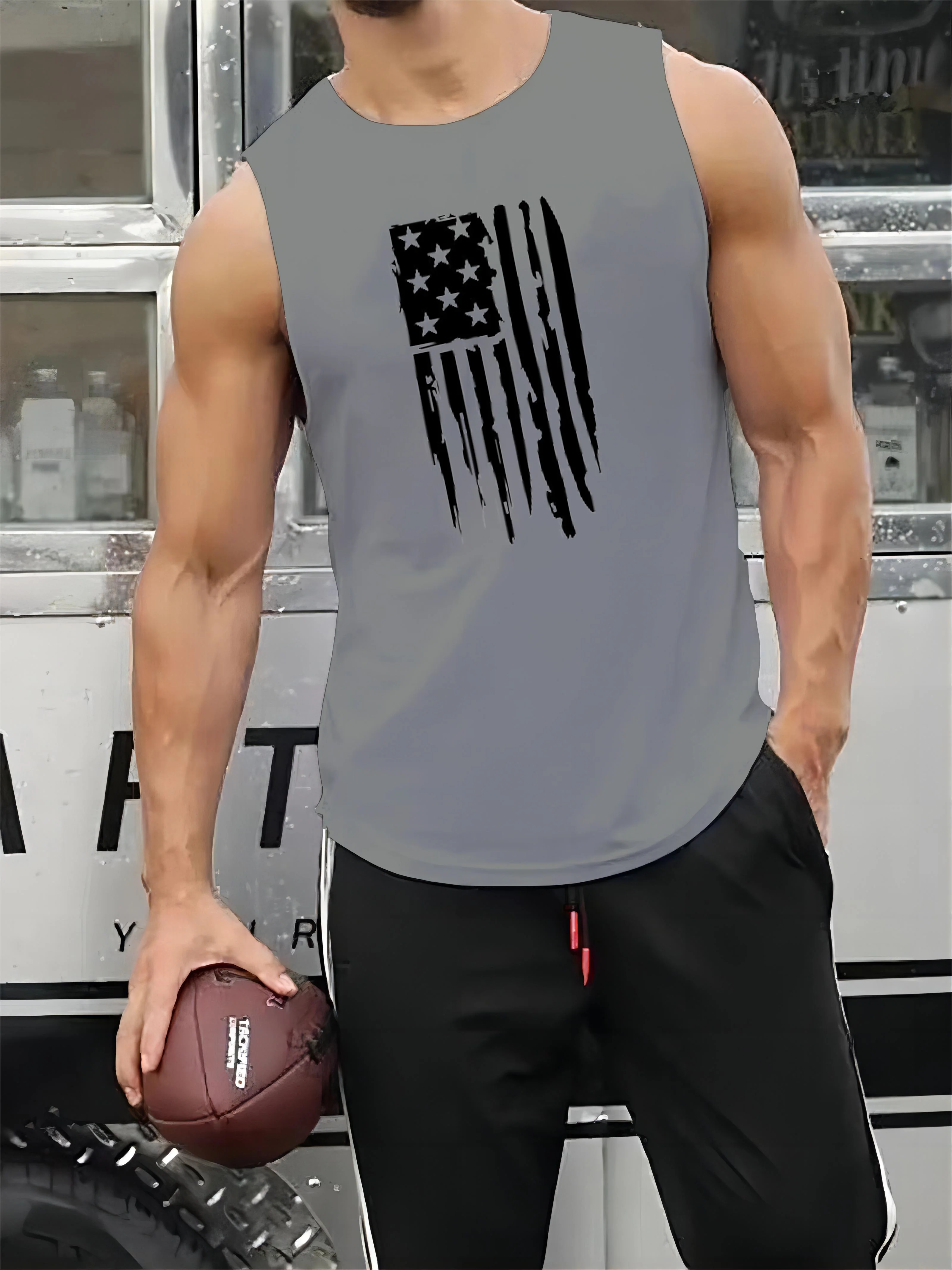 

Fashion Quick Dry Sleeveless Shirt Basketball Outdoor Leisure Breathable Four Seasons Y2k Sport Fnaf Gym Clothing Men Tank Top