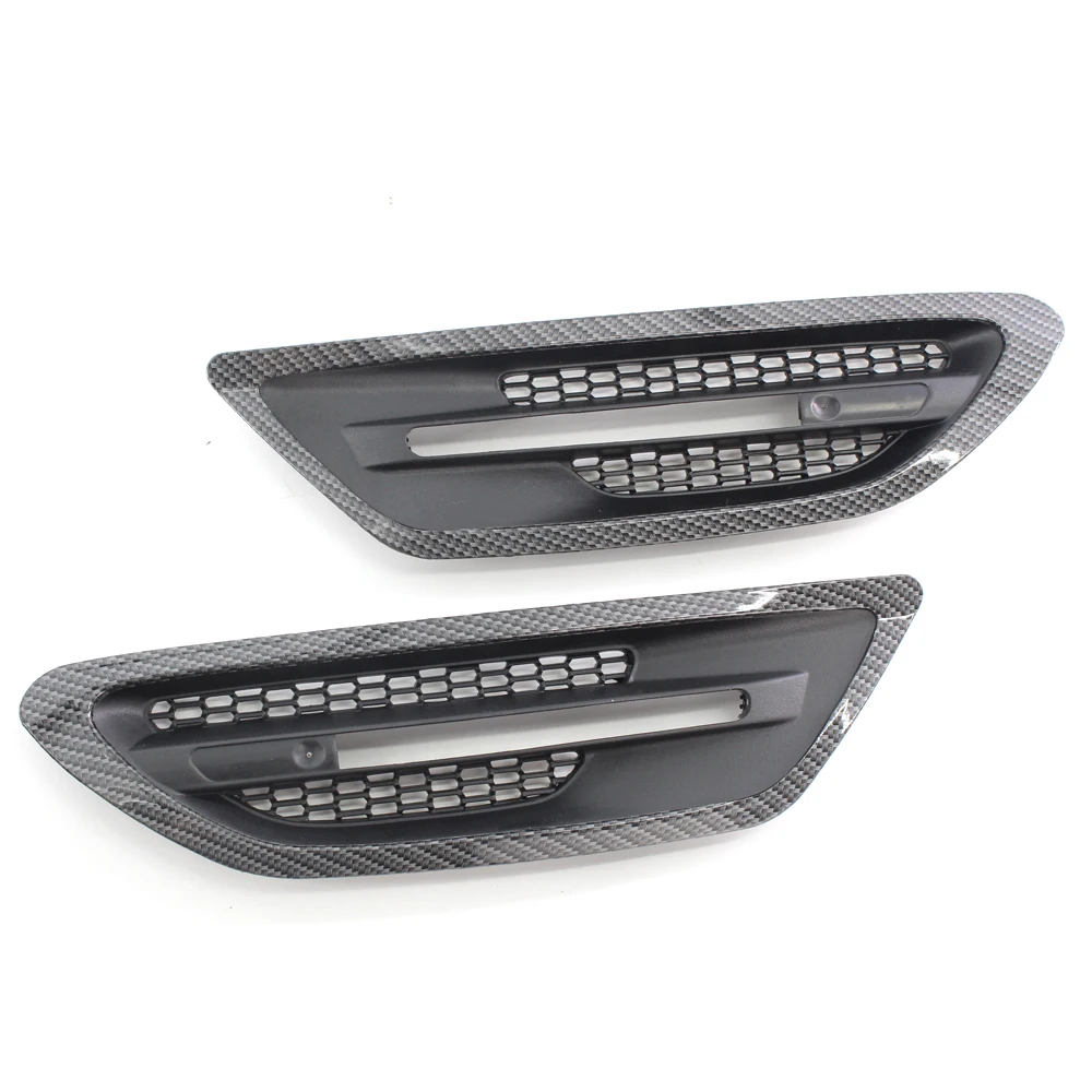 

Pair Side Fender Cover Grille Carbon Fiber Style for BMW F10 Sedan M5 11-17 4DR (ONLY Fit M5 Model, NOT Fit LCI After Facelift)