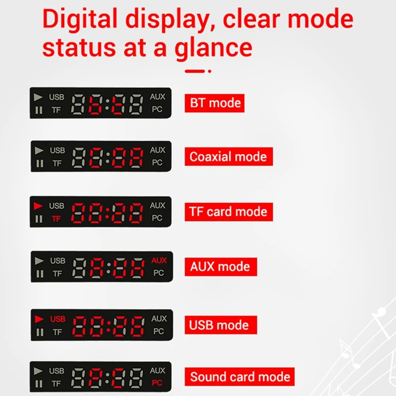 AB15-ZK-DAM K1 DSP Tuning Preamp Bluetooth Decoder Board Non-Destructive Fever U Disk Coaxial Sound Card TF Decoding Board