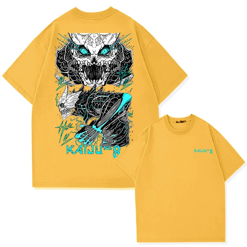 الكرتون الاتجاه الهيب هوب طباعة 100% القطن الرجال النساء تي شيرت الصيف الخريف اليومية الرياضة في الهواء الطلق عادية فضفاض الشارع قصيرة الأكمام #5