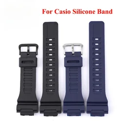 Silicone Waterproof Watch Band for AQ-S810W/800W SGW-300H MRW-200H AE1000W AEQ110W W800H W216H W735H Rubber Sport Bracelet