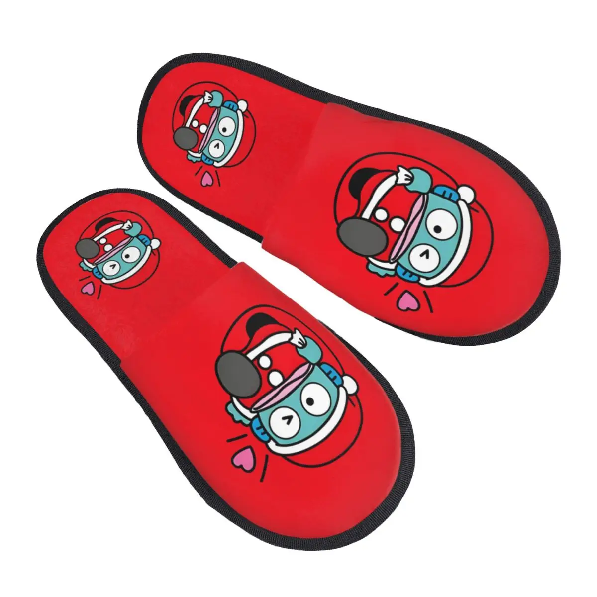 

Изготовленные на заказ тапочки из пены с эффектом памяти Hangyodon, женские удобные теплые милые домашние тапочки с рыбками