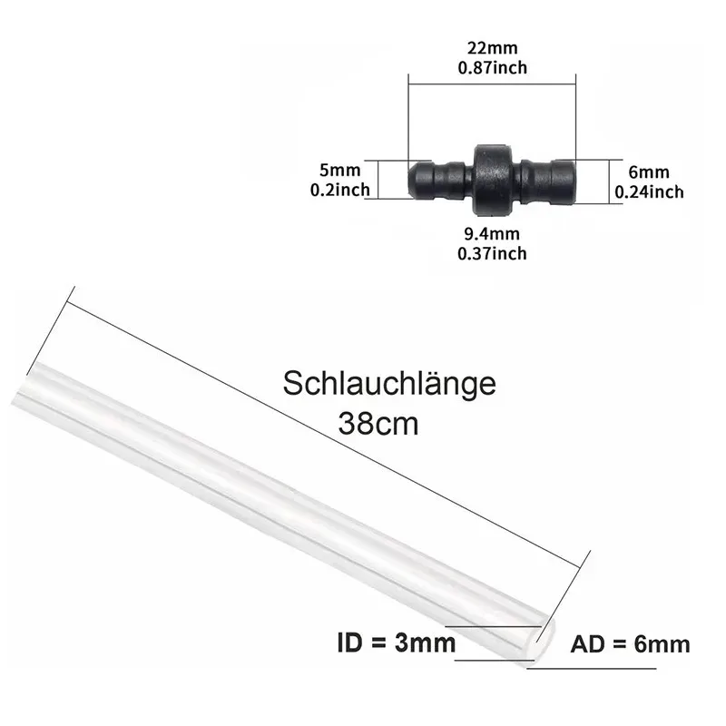 أنابيب سيليكون بديلة لخرطوم الحليب لآلة القهوة من أجل رغوة الحليب متوافقة مع جزء ماكينة القهوة لمعدات جورا #2