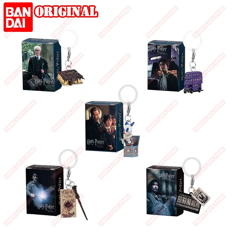 BANDAI Original Harry Potter Juguetes Periféricos de Animación Varita Mágica Libro Gacha Gashapon Figuras de Acción de Anime Coleccionables