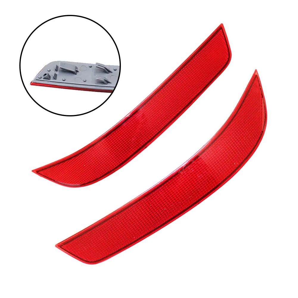 

Red 18 15 3cm Rear Bumper Reflector for Mercedes W164 GL 1648200974 L 1648201074 R ABS Direct Replacement Part