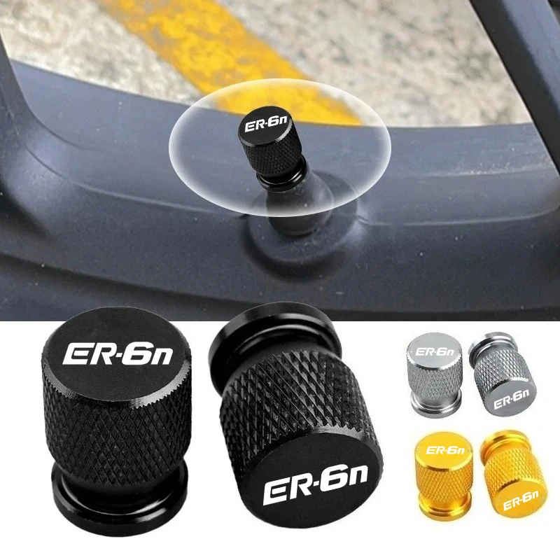 

Motorcycle Accessorie Tires Valves Tyre Stem Cover Air Caps Airtight Theftproof Wheel For Kawasaki ER6F ER6N ER-6N 2012-2024