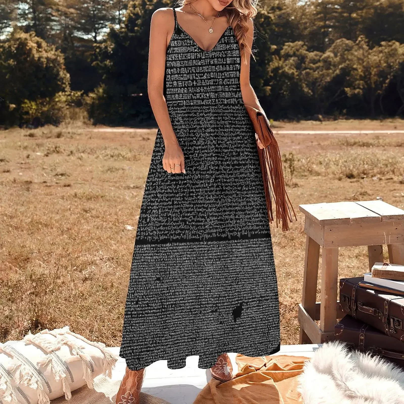 Rosetta Stone collection Sleeveless Dress dresses women summer 2024 prom dress 2024 dress women summer 2024