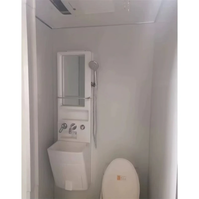 High-Quality Innovative Prefabricated Portable Toilet With Shower Sanitary Bathroom and Mobile Portable Restroom