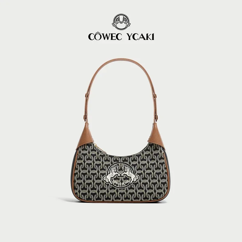 【 Official Authentic 】Original Cowec Ycaki luxury Crossbody bag bag new fashion shoulder bag small underarm bag