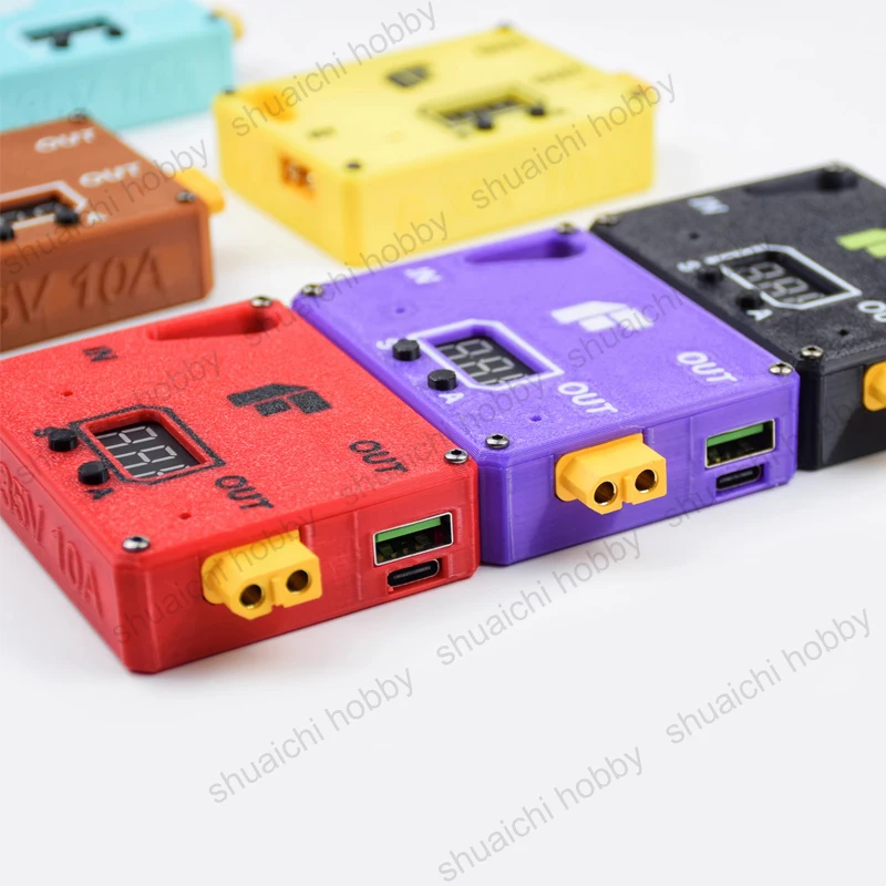 Batería de 6-30V, corte automático de bajo voltaje + módulo de carga PD con conector XT60 para protección contra bajo voltaje de banco de energía de campo, 1 ud.