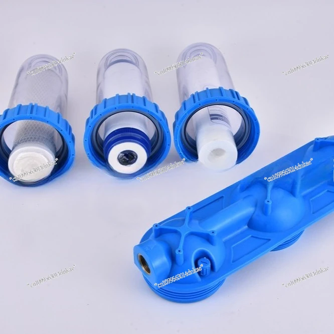 10 Inch Three-Stage Water Purifier Pre-Filter Element for Kitchen Household Whitelist Wholesale Filter Bottle