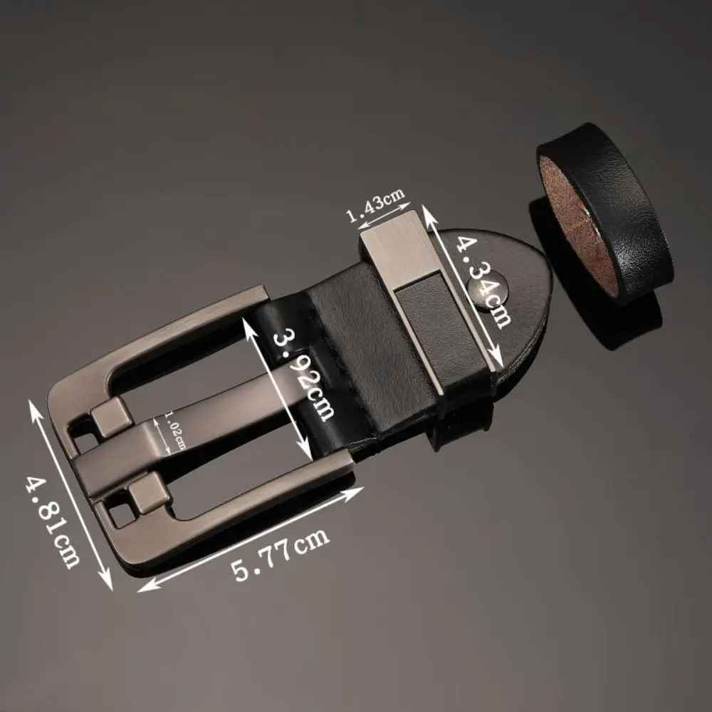 New Adjustable Belt Replacement Buckle DIY Handmade Alloy Automatic Buckle Belt Buckle