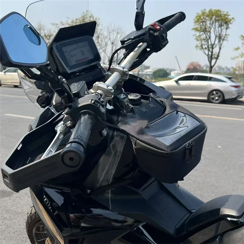 الهاتف دراجة نارية ل X-ADV 750 2017-2025 X-ADV750 XADV 750 متوافق مقاوم للماء حقيبة التخزين الأمامية مع شاشة تعمل باللمس الملاحة
