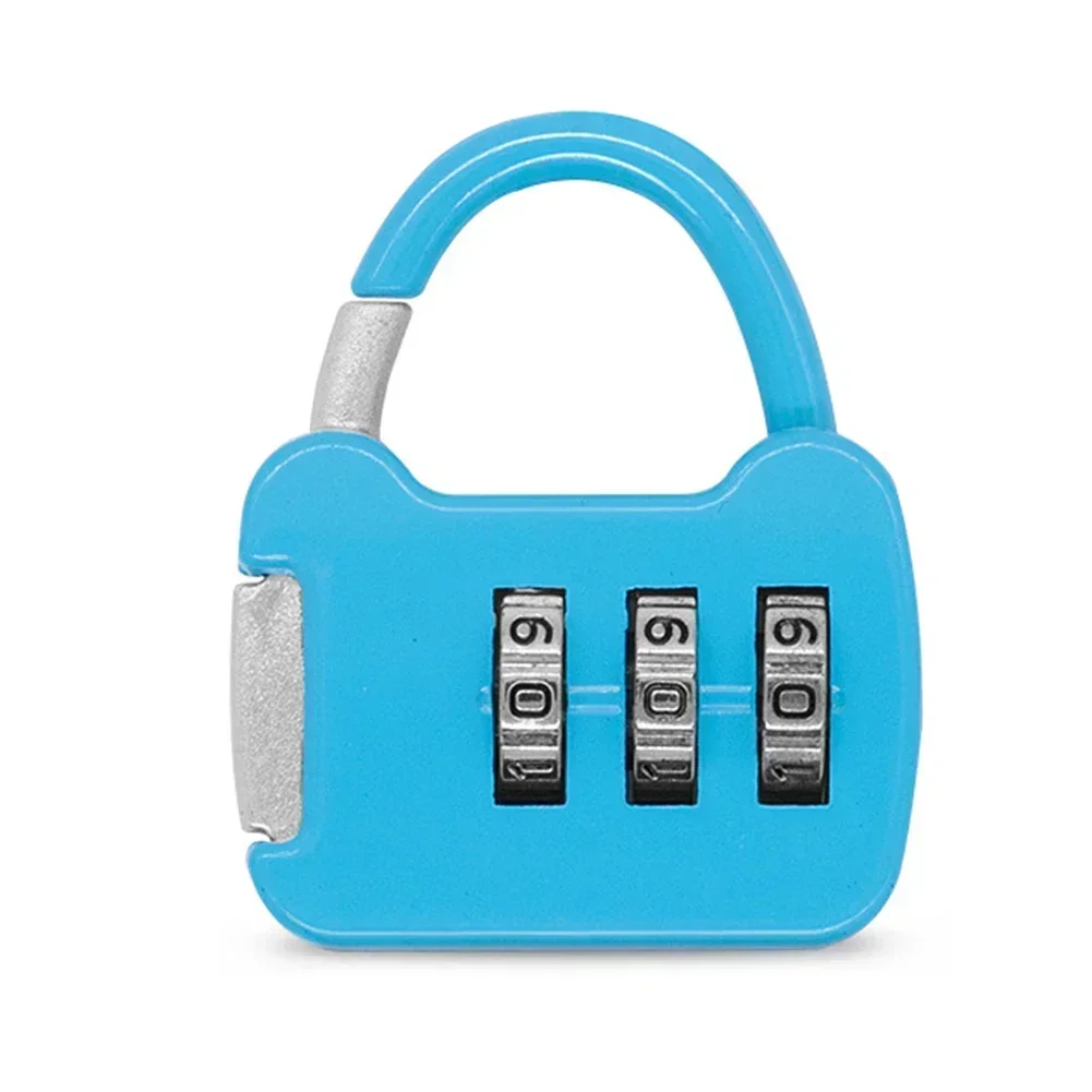 Compact Cabinet Trolley Case Purple Red Silver Zinc Alloy Blue Combination Lock 42X35X12mm Color Password Padlock