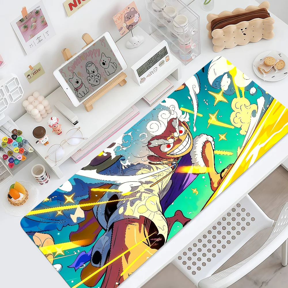 Mouse Pad Non-slip Lockedge Office P-PIECE Anime Student Gaming Combat Piracy Thickened Large Adventure Writing Cushion MousePad