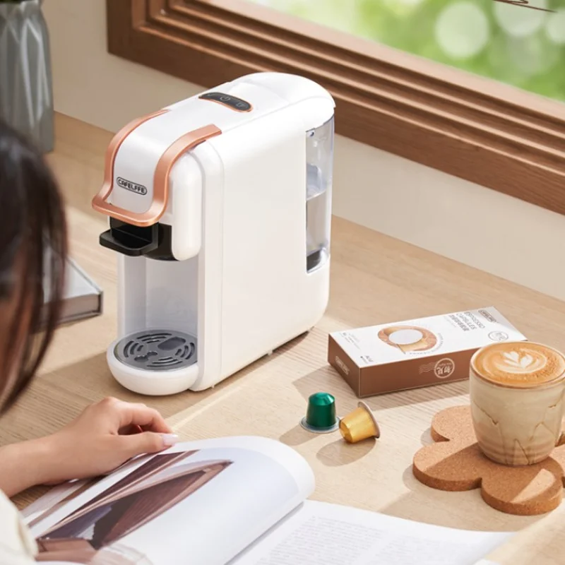 Máquina de café multifunções, totalmente automática, máquina CapCoffee de pequeno agregado familiar, Travel Maker portátil