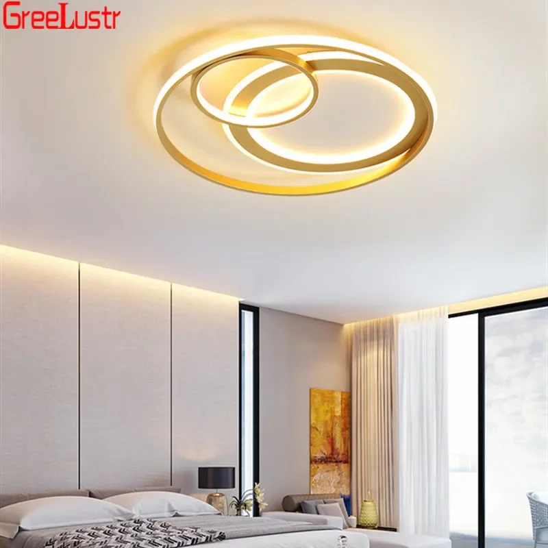 

Nordic Led Ceiling Lamp Lustres Modern Indoor Lighting for Bedroom Home Deco Living Dining Room Plafond Lamparas Circel Luminair