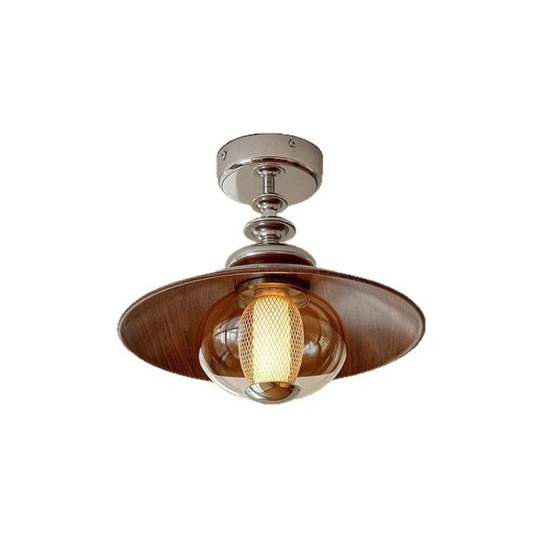 

Medieval ceiling lamp French retro corridor lamp Art entrance entrance balcony lamp
