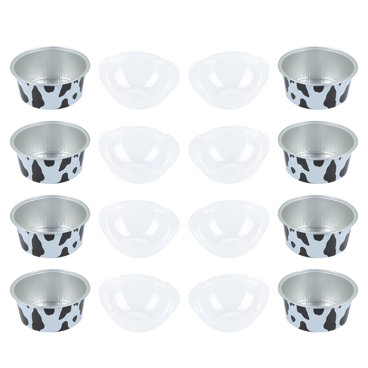 

Круглые формы для выпечки, 10 комплектов, товары для вечеринок, обертки для кексов из алюминиевой фольги, чашки для слоеных изделий, безопасная для духовки, морозильной камеры, идеальные торжества