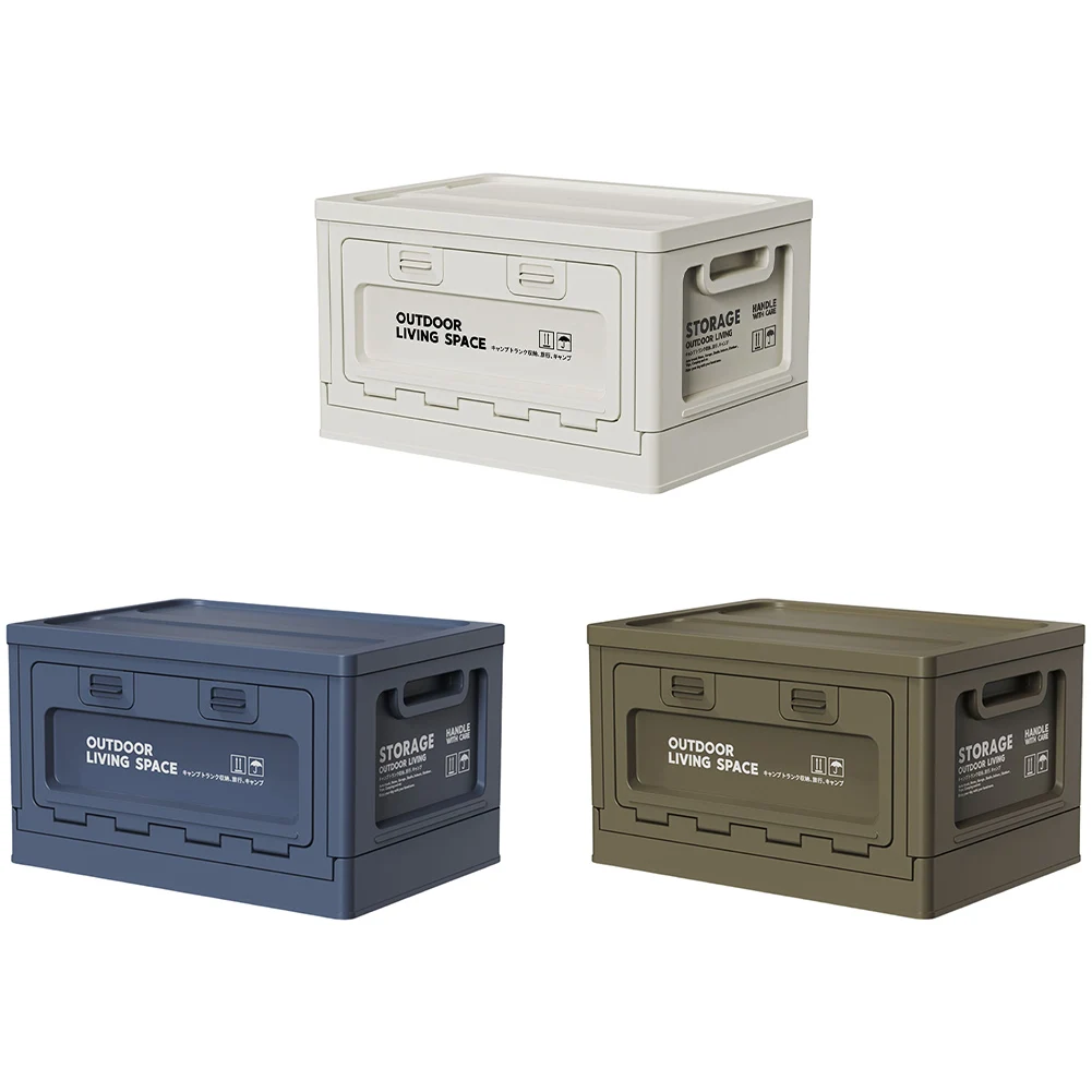 صندوق تخزين للتخييم سعة 27 لتر، لوح تقطيع خارجي بسعة كبيرة، صندوق تخزين للسفر خفيف الوزن للسياح في الهواء الطلق