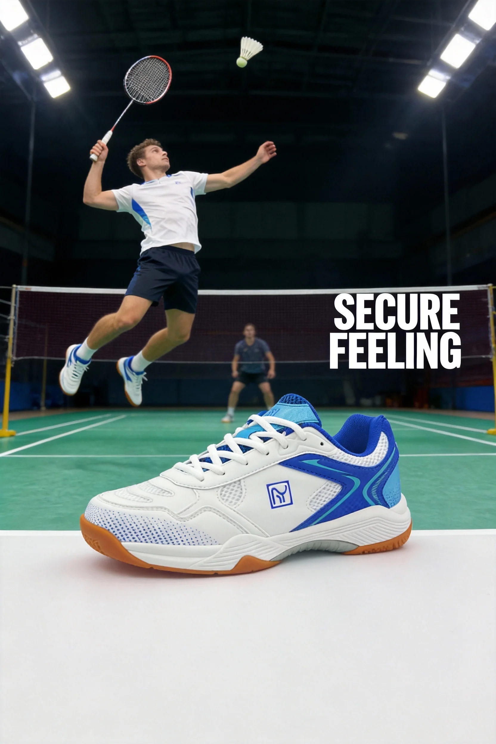 Tennisschuhe, verschleißfest, rutschfest, mit Dämpfung, für Tennisplatz, Training, Wettkampf, Herren, Damen, professionell, Anti-Twist, sportlich, funktional – Detail 11