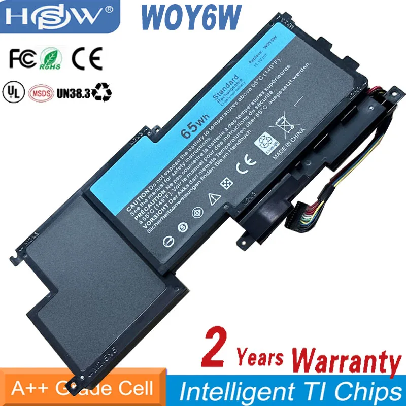 

NEW Laptop battery For DELL XPS 15-L521X L521x WOY6W W0Y6W 9F233 3NPC0 03NPC0 09F233 9F2JJ 09F2JJ