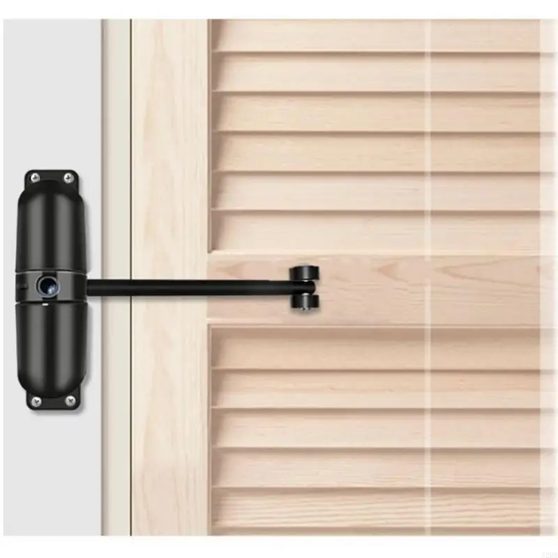 Metal Steel Automatic Door Closers Safety Spring Door Closers Adjustable Closing Door Hinge Easy Installation A2BB