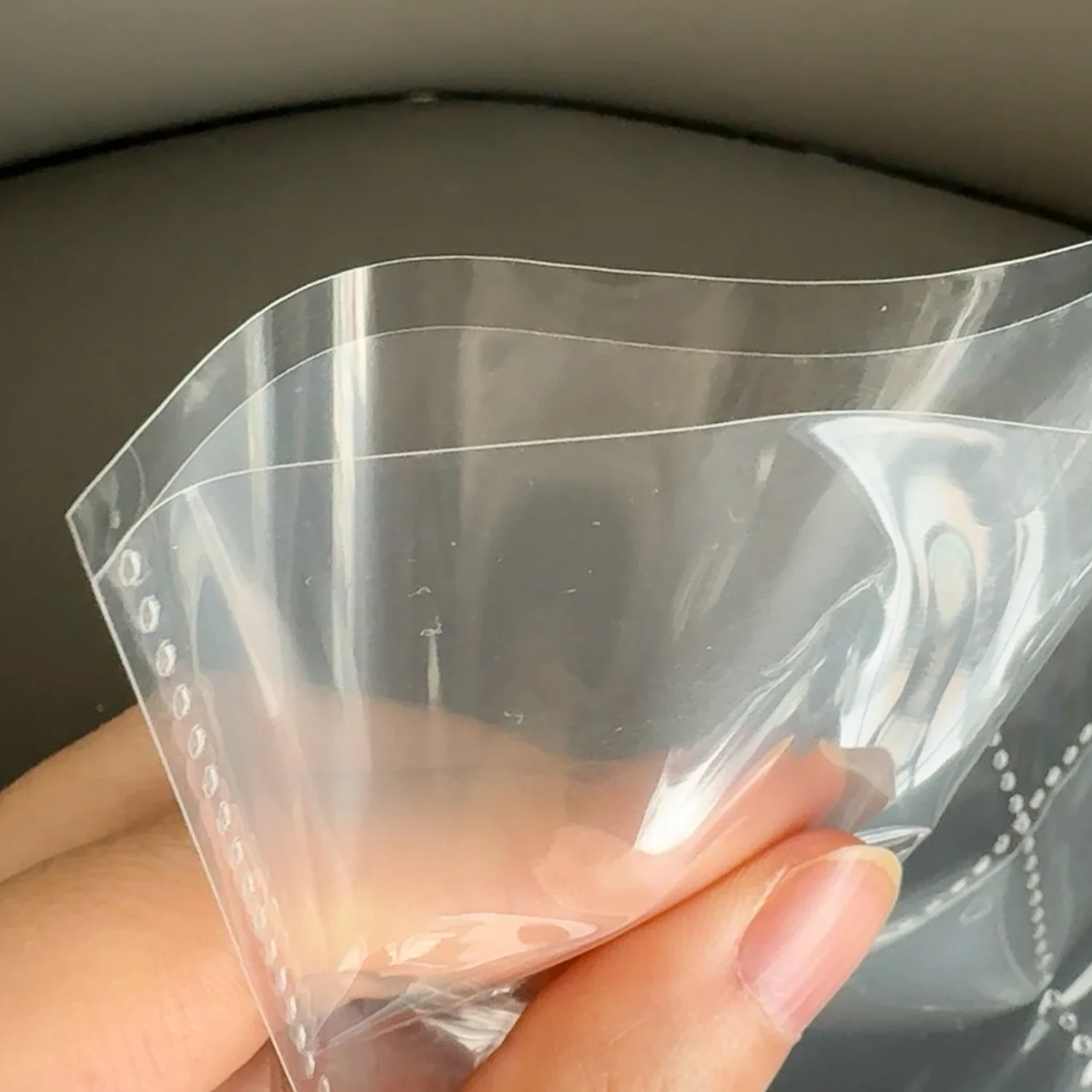 A5 Album Binder Pages 4 Pocket Double-Sided Trading Card Page Protector Ultra-Clear Sleeve Sheets for Game Cards Photocard