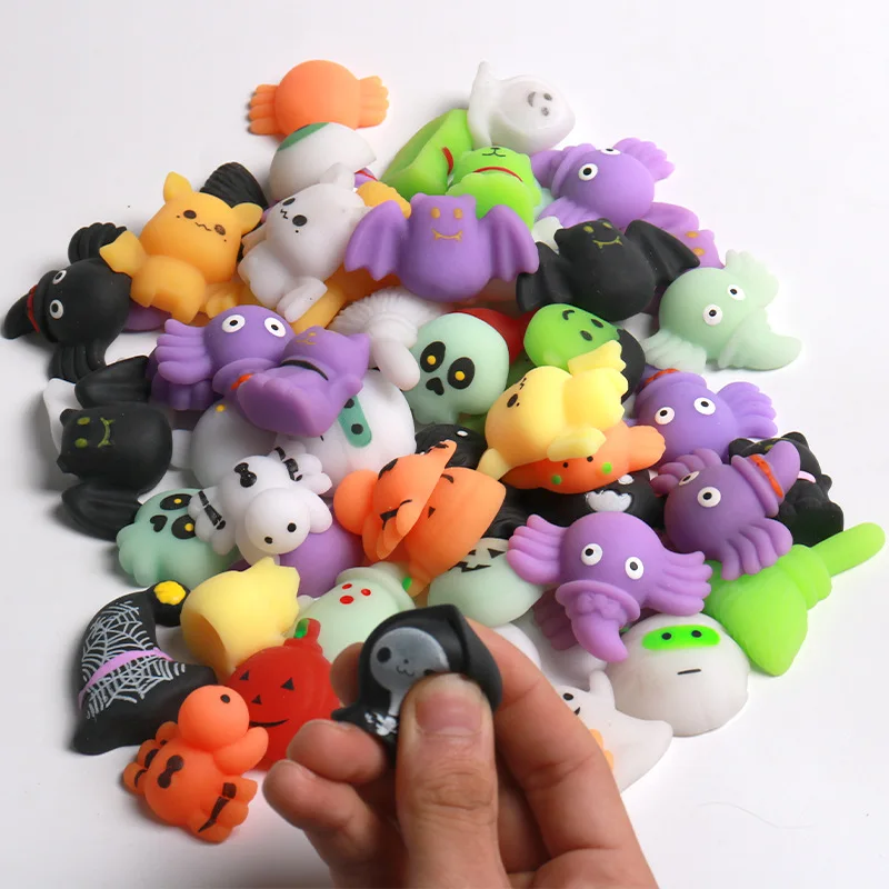 30 stücke Mochi Kawaii Squishy Spielzeug für Kinder Squeeze Party begünstigt Spielzeug Halloween Weihnachten Ostern Geburtstags geschenke