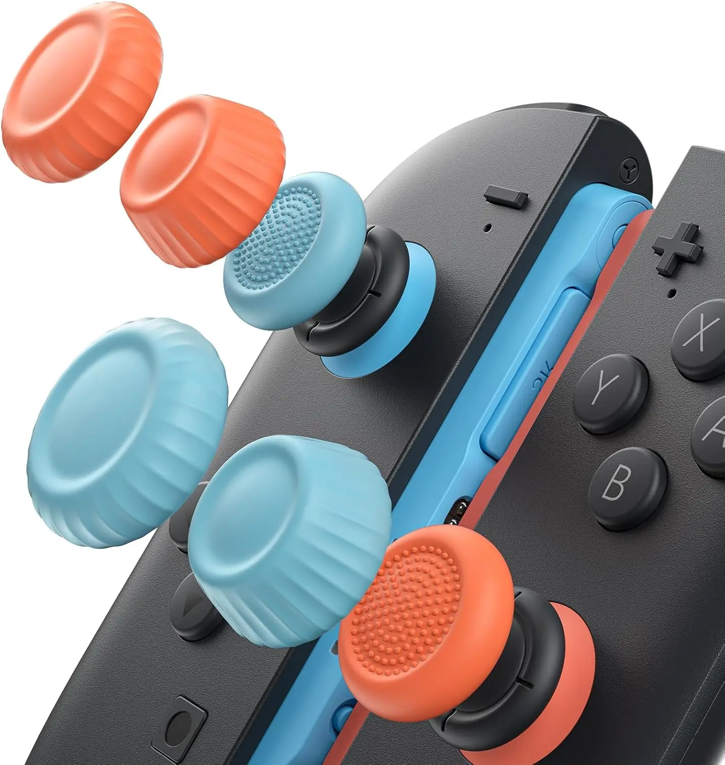 

Thumb Grips Joystick Cap Analog Stick Cover for Nintendo Switch 2 Joy-Con, Joycon Grip Button Stick Cover for Nintendo Switch 2