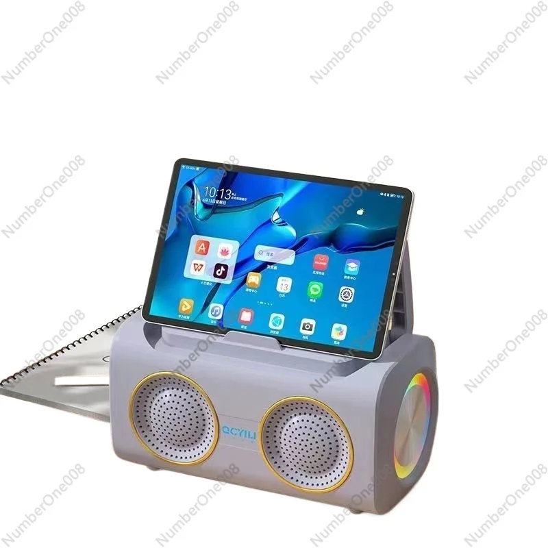 

Tablet Phone Holder, Live Broadcast Bluetooth Speaker, Lazy Watching Dramas and Listening To Songs, Multi-function