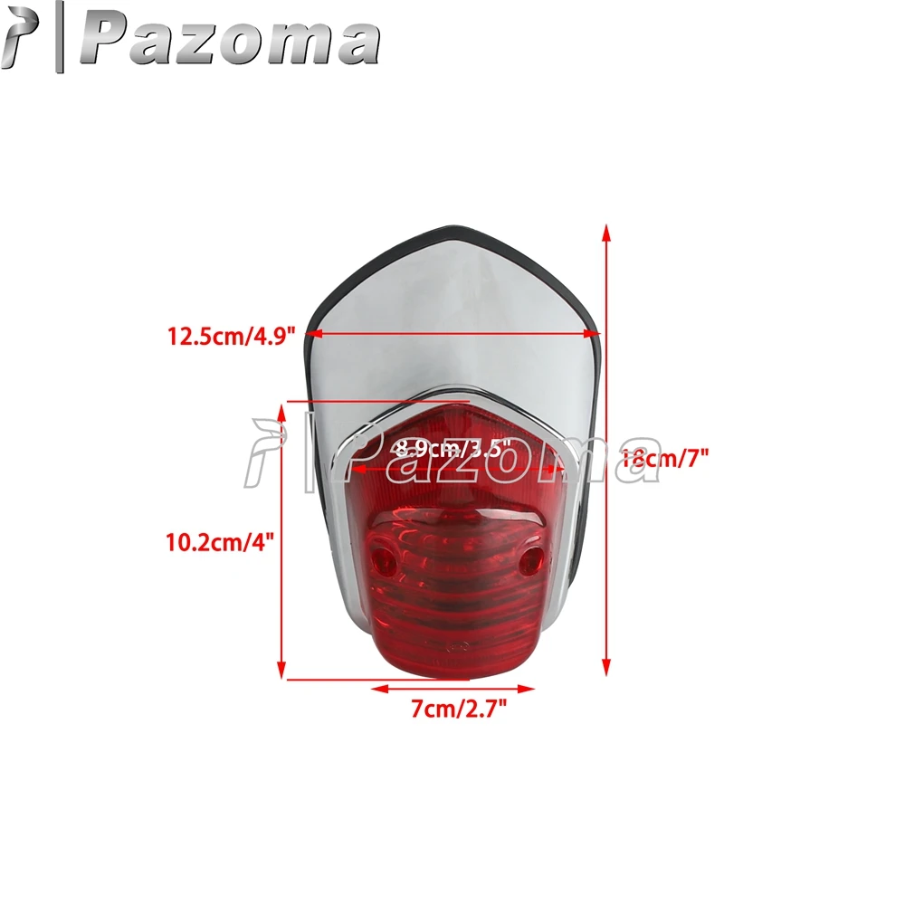 Motorcycle Taillight For Honda Shadow Sabre VTX VT1200 VT500 VT700 VT1100 VT1100C2 VT750 VT400 ACE Valkyrie Run Brake Stop Lamp