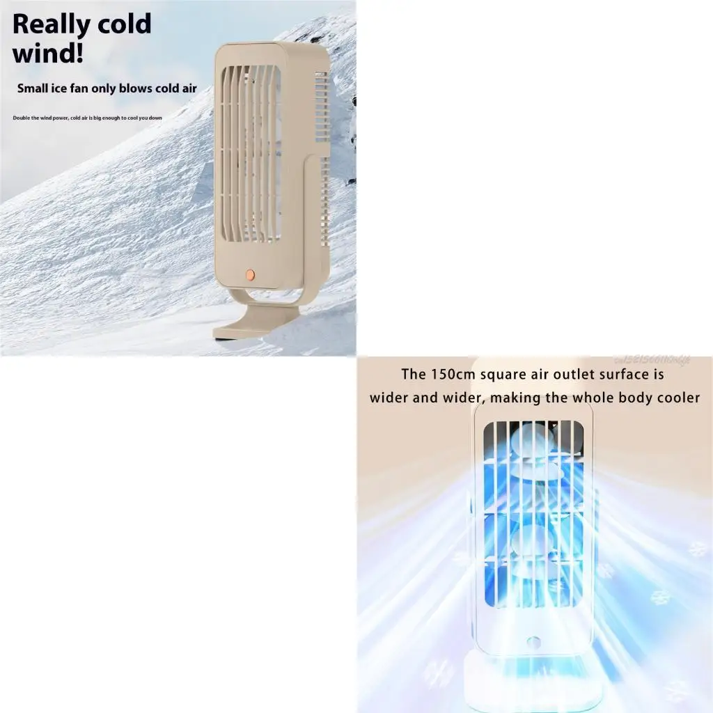 

27RB Energy Efficient Desk Cooling Fan 1200mAh Battery USB Charging Table Towel Fan