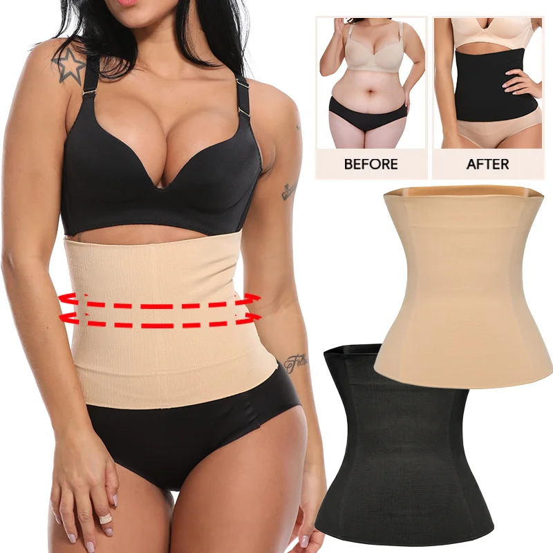 Women Postpartum Belly Recovery Bands High Stretch Tummy Control Postpartum Girdles Back Support Belt Invisable Waist Trainer