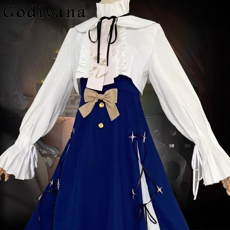 إكسسوارات أغطية الرأس النسائية ملابس الدعائم أزياء الهالوين التأثيرية للنساء مجموعة فستان حفلات الرسوم المتحركة