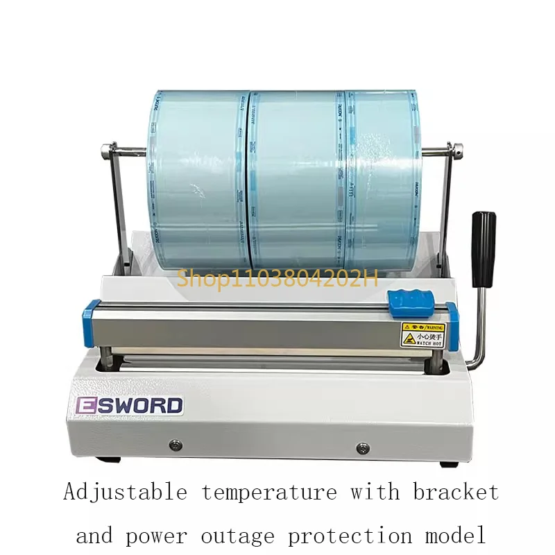 220V Dental Material Electric Heat Sealer Sterilization Bag Sealing Machine Oral Tools Packing Dental Sealing Machine