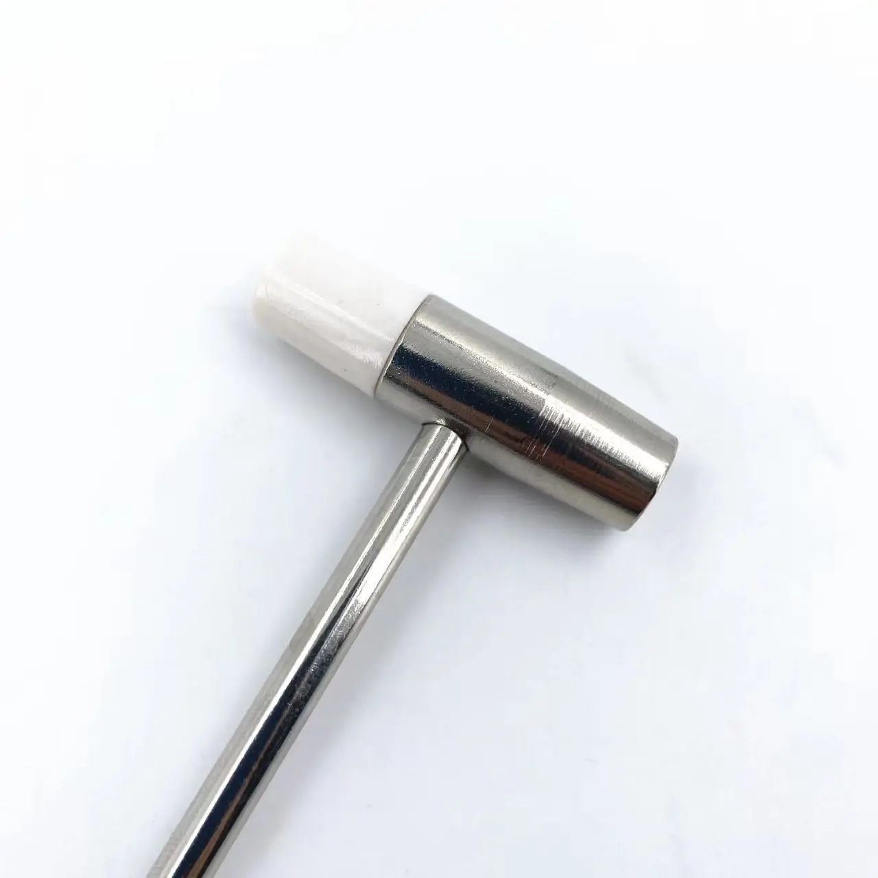 1 قطعة أداة إصلاح المطرقة الصغيرة لتقوم بها بنفسك مطرقة مطاطية معدنية رأس مزدوج لإصلاح ساعة متعددة الوظائف ساعة إصلاح الأدوات اليدوية