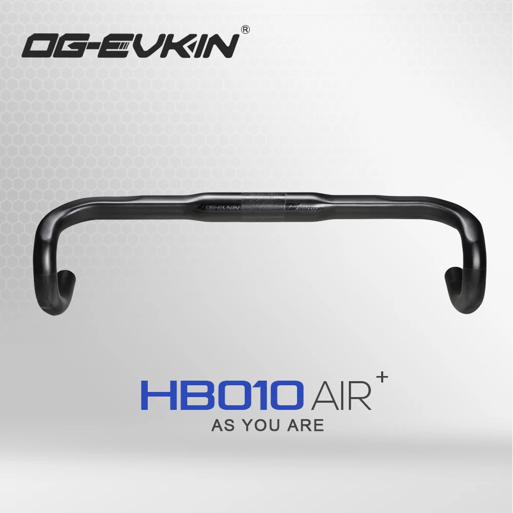 OG-EVKIN Carbon Fiber Handlebar Road Bike Drop Bar Bicycle Handlebar Road Bike Handlebar 31.8mm 400/420mm Bicycle Parts Black UD