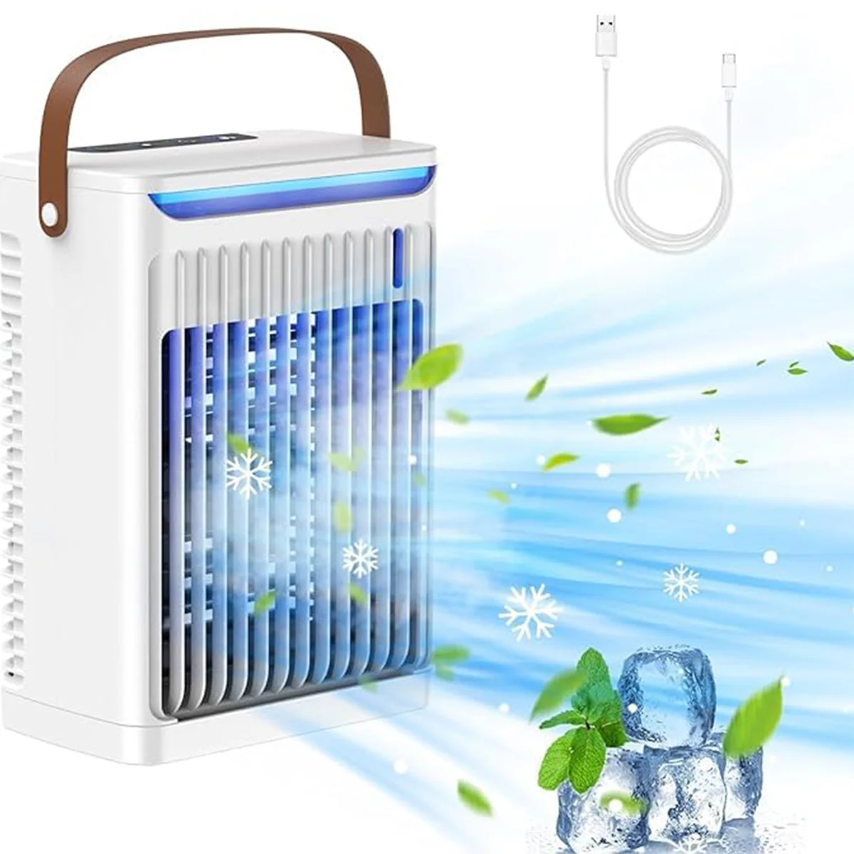 Aire acondicionado para habitación Humidificadores de mesa llenado superior para dormitorio, tanque de 2.5 litros para habitación grande, portátil , fácil de llenar y limpiar, Humidificador silencioso tanque