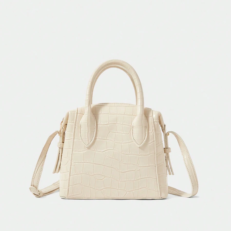 

Handbags Crocodile Print Bag for Women Fashionable Minimalist PU Leather Women's Bags Casual Shoulder Bag