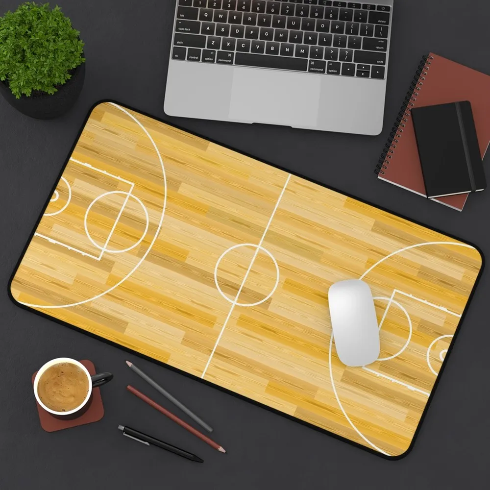 

Basketball court sports mousepad Gaming PC Mouse Pads Desk Accessories Endless Gamer Desktop Accessories Anti-Slip Desktop mats