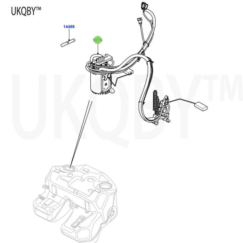 Ra ng e Ro ve r 2010-2012 transmitter and pump assembly LR015179 WGS500012 LR065349 LR094504