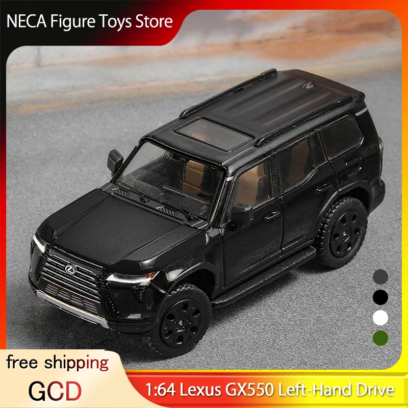 

GCD Lexus GX550 1:64 Scale Left-Hand Drive Alloy SUV Model Replica Limited Edition Luxury Off-Road Collectible Toy Car