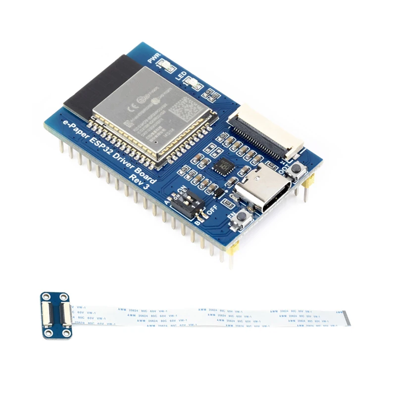 Obrázek 6: Waveshare e-paper ESP32 ovladač deska univerzální e-paper hanebný panel E tuž bezdrátový ovladač deska ESP32 WIFI / Bluetooth