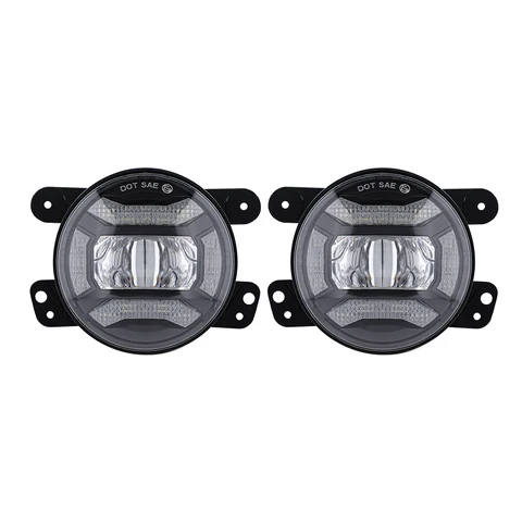 4-дюймовые светодиодные противотуманные фары мощностью 30 Вт для Jeep Wrangler JKU JK 07-17 внедорожных противотуманных фар для Chrysler PT Cruiser Dodge Grand Cherokee Lada