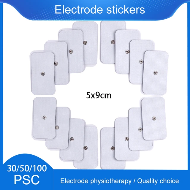 5 * 9 cm Samoprzylepne elektrody Patch do elektrycznego masażu Tens Pulse Cyfrowy masażer do terapii akupunkturowej Wyszczuplający masaż Patch