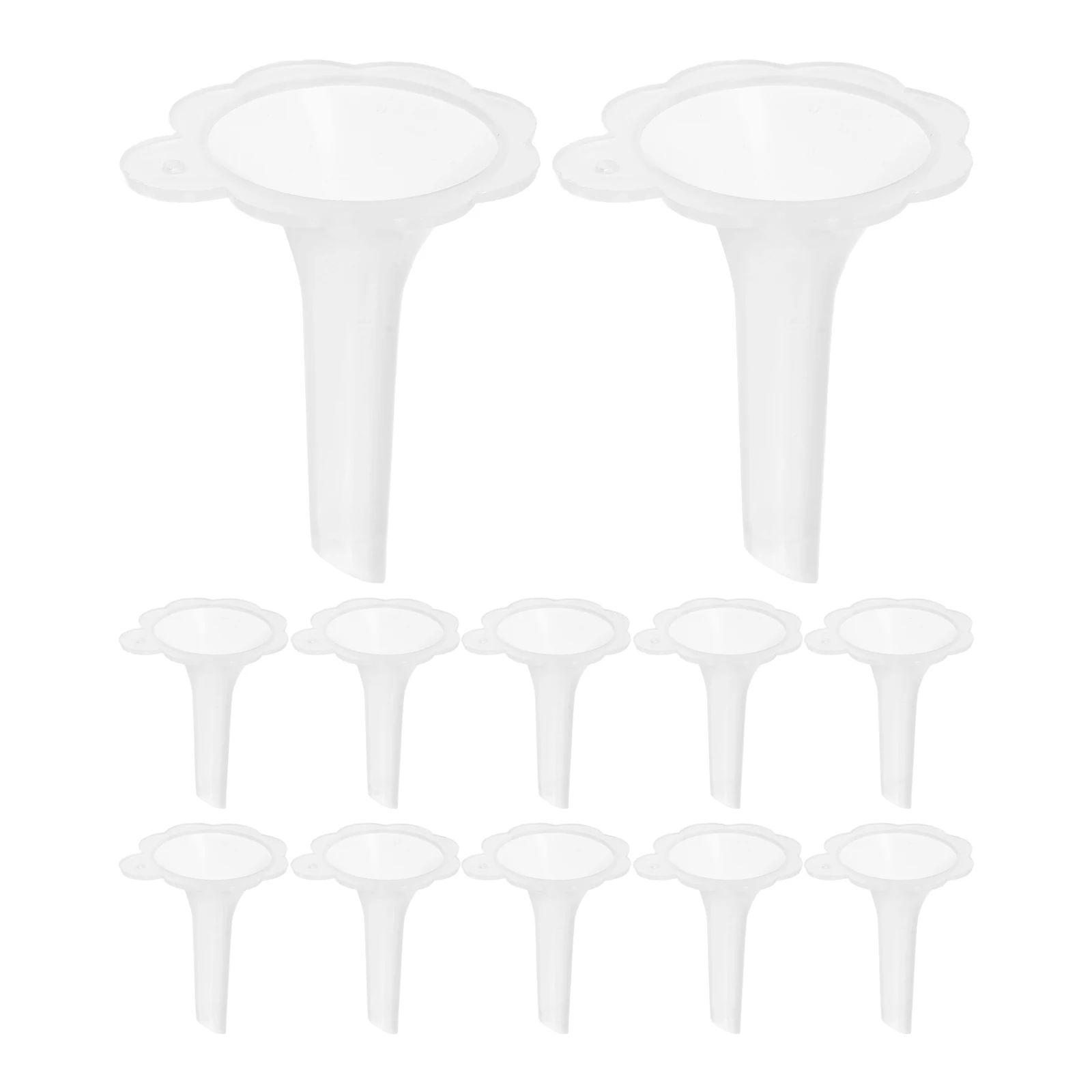 

100pcs Mini Clear Plastic Funnels for Perfume Small Bottles Travel Kitchen Use Spice Sand Bottle Filling Tools