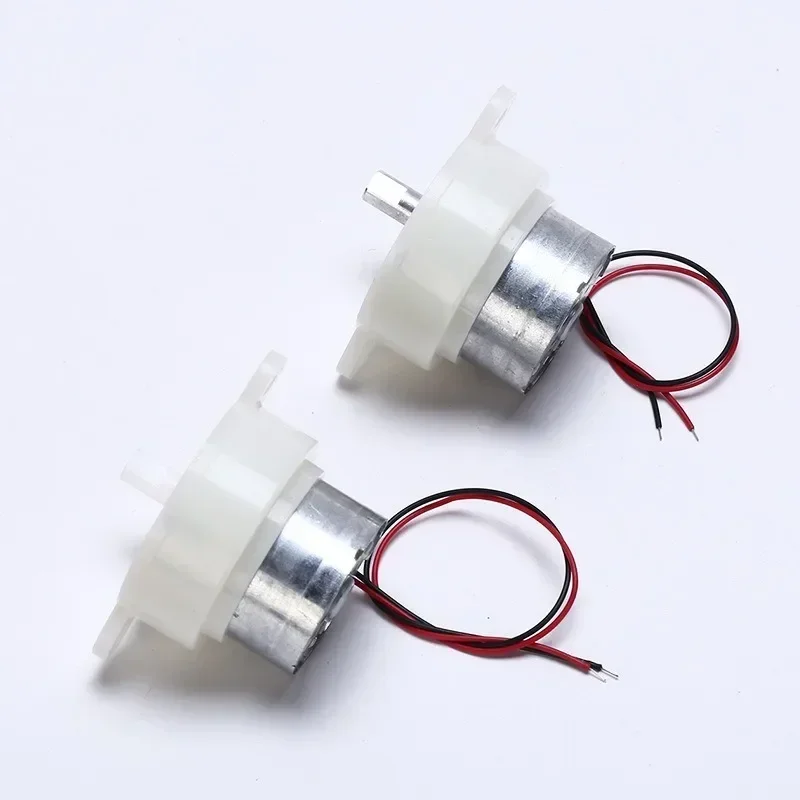 JS30 Miniature Gear Motor DC 6V Plastic Gear Motor 5-100 Rpm Low-speed Small Motor for Automation Equipment view 4