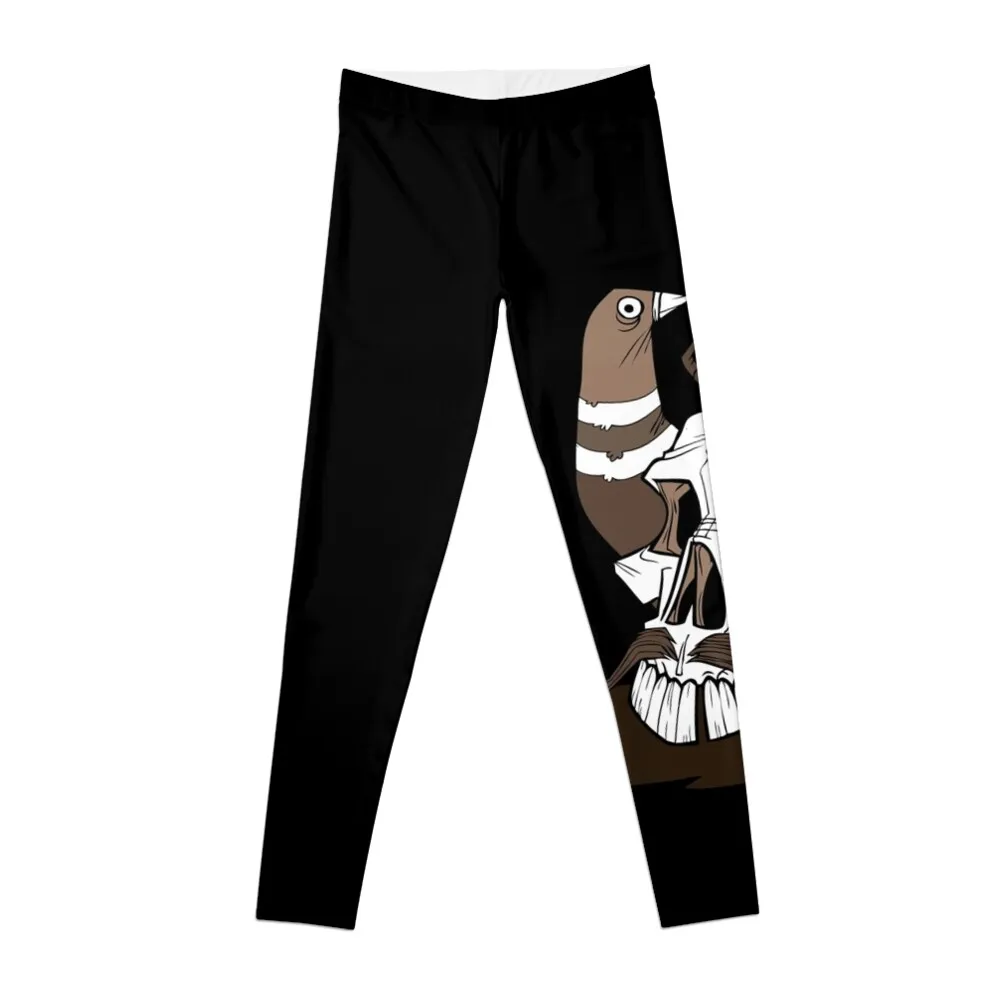 

Colonel Pigeonpipe's Skull Leggings legging gym flared Womens Leggings