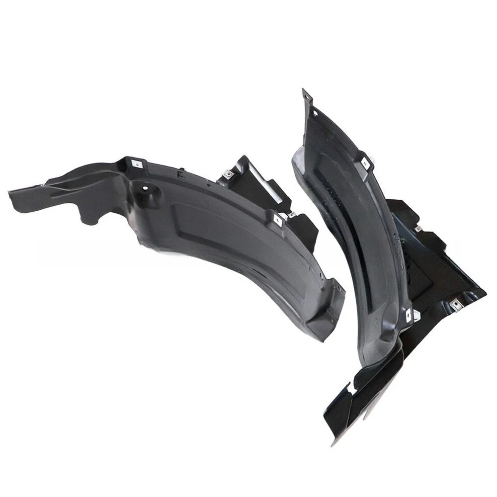 For Audi A6 S6 C7 2015-2018 Front Fender Liners Splash Shield Guard A Pair Replacement 4G0853887J 4G0853888J